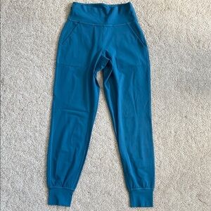 Blue green Lululemon Jogger Pants